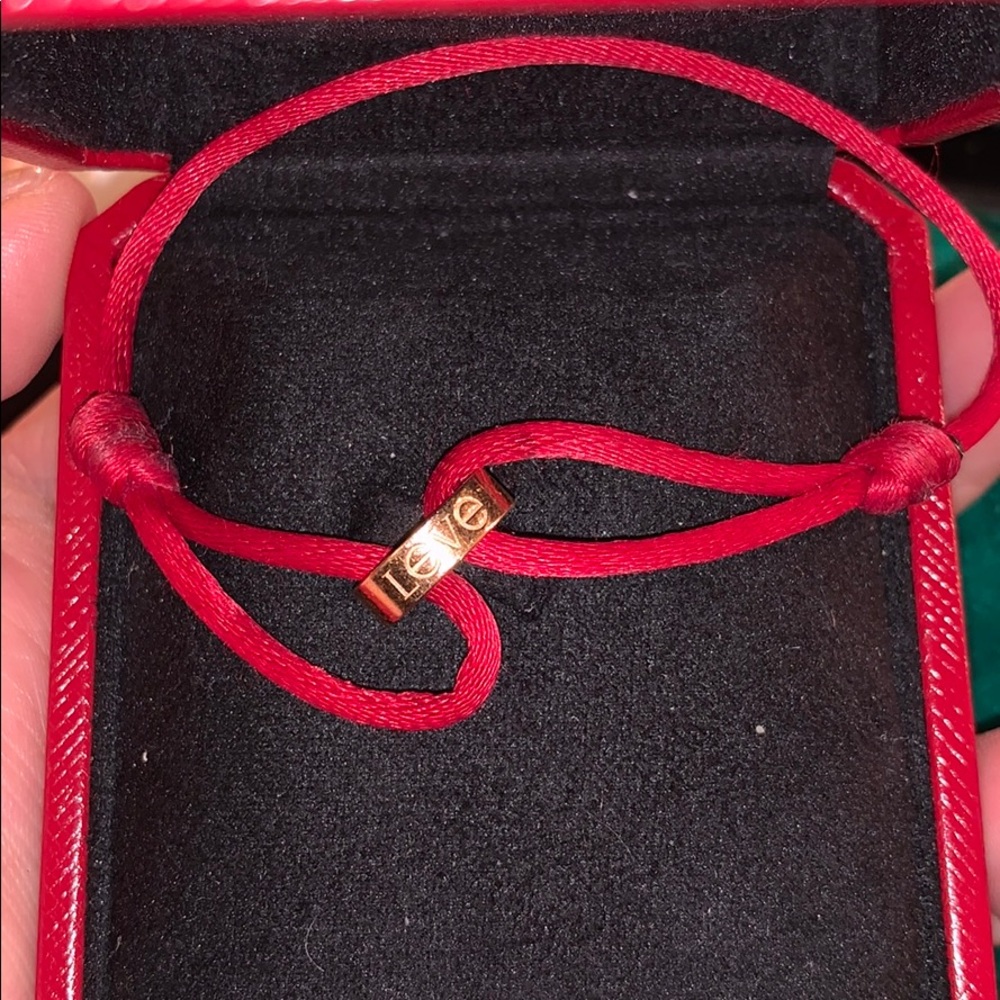 Cartier love cord bracelet